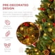 thumbnail image 3 of Árbol de Navidad Best Choice Products de 1,4 m con luces y decoraciones, 3 of 7
