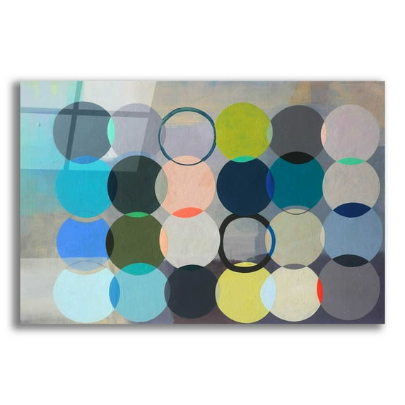 Epic Art 'All of Space Is Completely Silent' by Naomi Taitz Duffy, Acrylic Glass Wall Art, 24"x16"