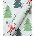 thumbnail image 4 of Holiday Time Multi-Color Santa Christmas Wrapping Paper, 15 Sq ft, 4 of 4