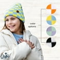 thumbnail image 4 of Britt's Knits Check Mate Stretchy Knit Beanie - Yellow (Kid's), 4 of 6