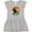AC-Heather Grey, variant on Inktastic Octopus Vintage Sunset Girls Toddler Dress