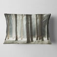 thumbnail image 2 of Designart 12" x 20" Blue Polyester Throw Pillow, 2 of 5