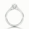 thumbnail image 3 of Oryn Jewel 1 Ct Oval Cut Solitaire Engagement Ring for Women - 14K White Gold Over Lab-Created Simulated Diamond - Classic Design Wedding Ring for Her - Luxurious Ring for Birthday or Gift, 3 of 6