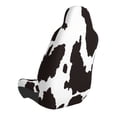 thumbnail image 2 of Wukai Cow Skin 2 Full Set Car Seat Covers with Soft Padding Universal Auto Front Seats Protector and Cushion Mat, 2 of 5