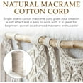 thumbnail image 6 of 1/2/3/4/5/6/8/10mm Macrame Cord Natural Cotton Cord Twisted String For DIY Craft Knitting Making Plant Hangers Wall Hangings, 6 of 6