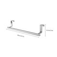 thumbnail image 1 of Toallero sobre la puerta Barra de toalla Soporte para colgar Baño de acero inoxidable Gabinete de cocina Toalla Trapo Estante Colgador Tan Jianjun unisex, 1 of 2