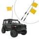 thumbnail image 3 of Antena Decorativa para Coche Teledirigido con Bandera 2 Uds Universal para MN90 MN90K MN91 MN91K MN45 MN45K, 3 of 7