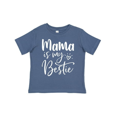 

Inktastic Mama is My Bestie Gift Toddler Boy or Toddler Girl T-Shirt