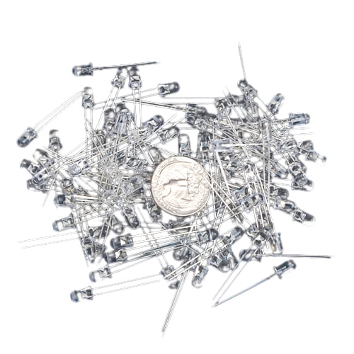 100 piezas 5 mm LED redondo colorido diodo lámpara de luz brillante Sunnimix Emisión de luz de diodo