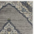 thumbnail image 4 of SAFAVIEH Madison Frazier Floral Geometric Runner Rug, Light Grey/Blue, 2'3" x 8', 4 of 4