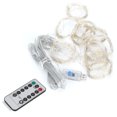 thumbnail image 4 of Cadena de luz LED, 3x3m USB 300LED Chips Cadena de luces de cortina Cadena de luz de control remoto Diseño exquisito, 4 of 8