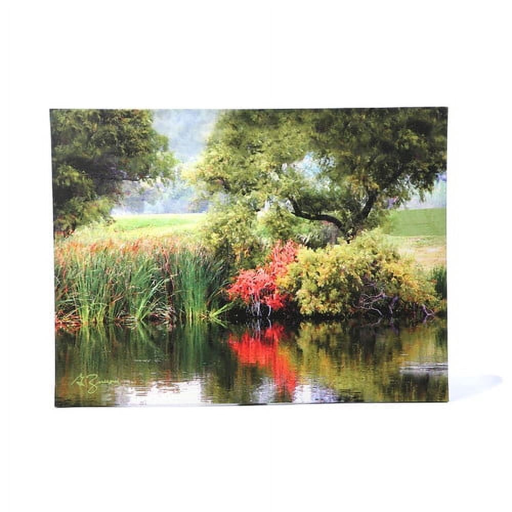 ArtWall George Zucconi "Santee Lakes" Wrapped Canvas