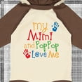 thumbnail image 4 of Inktastic Mimi and Poppop Love Me Boys or Girls Long Sleeve Baby Bodysuit, 4 of 5