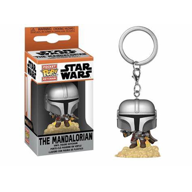 FUNKO POP-llavero de Star Wars, 10 estilos, el mandaloriano, Skywalker, Luke Chubacca, R2-D2, Darth Vader, Stromtrooper, Yoda