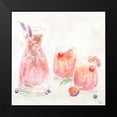 thumbnail image 2 of June, Dina 20x20 Black Modern Framed Museum Art Print Titled - Classy Cocktails II, 2 of 5