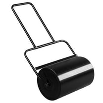UBesGoo 19.5in Lawn Roller Iron for Garden Black