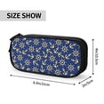 thumbnail image 3 of Uemuo Anchors and Nautical Printed Pencil Pen Case, Portable Pencil Pouch with Zipper, Compact Stationery Bag Makeup Bag, Pencil Bag for Home Office, 3 of 9