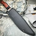 thumbnail image 3 of 15" Full Tang TRACKER Hunting Rambo Fixed Blade Camping Bowie Knife, 3 of 4