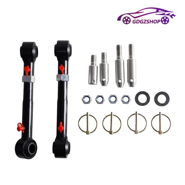 Barre de Oscillation avant Réglable Déconnexions pour 2007-2018 pour Jeep pour Wrangler JK JKU