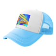 thumbnail image 1 of Stumble Guys Unisex Baseball Cap Mesh Splicing Design Ponytail Hollow Out Sun Hat, 1 of 5