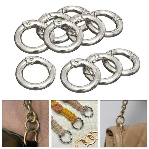 Argollas Llavero TEHAUX 24 Piezas Eslabu00f3n De La Cadena