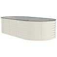 thumbnail image 6 of JoanKaren Raised Garden Bed,8x4x2 ft Outdoor Galvanized Planter Box for Vegetables,Fruits and Flowers,Beige, 6 of 9