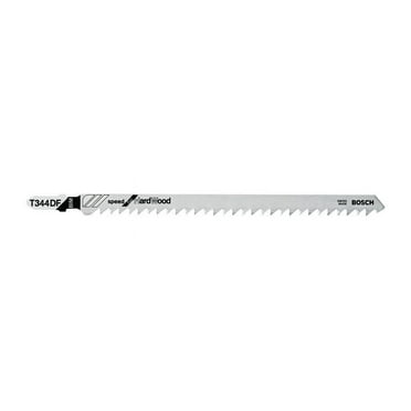 Bosch 6 in. Bi-Metal T-Shank Side set and ground Jig Saw Blade 6 TPI 5 pk