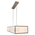 thumbnail image 4 of Meyda Tiffany 178216 Quadrato 6 Light 72" Wide Linear Pendant - Nickel, 4 of 7