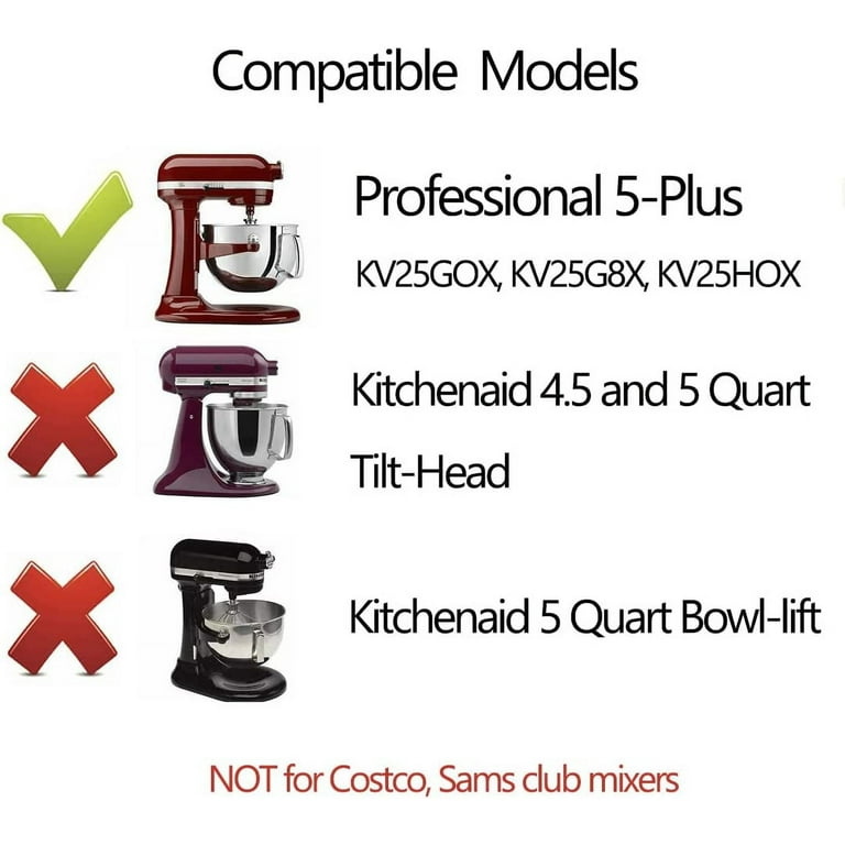 Flex Edge Beater for KitchenAid Mixer 5.5 Quart Bowl-Lift Stand Mixer,  Beater with Silicone Edge, Perfect Professional 5-Plus Bowl-Lift Stand  Mixer