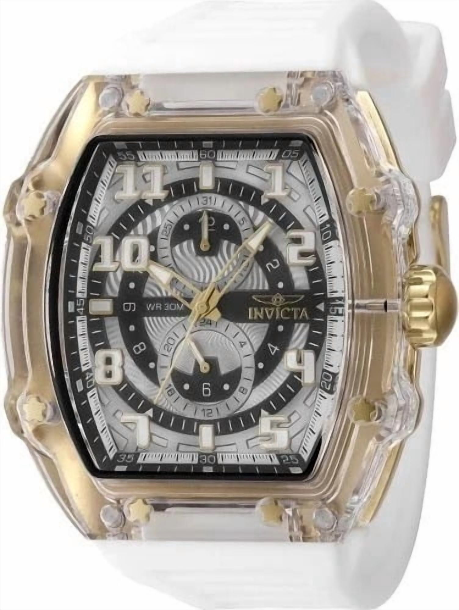 Invicta Aviator Men 50mm Stainless Steel Chronograph Quartz Watch