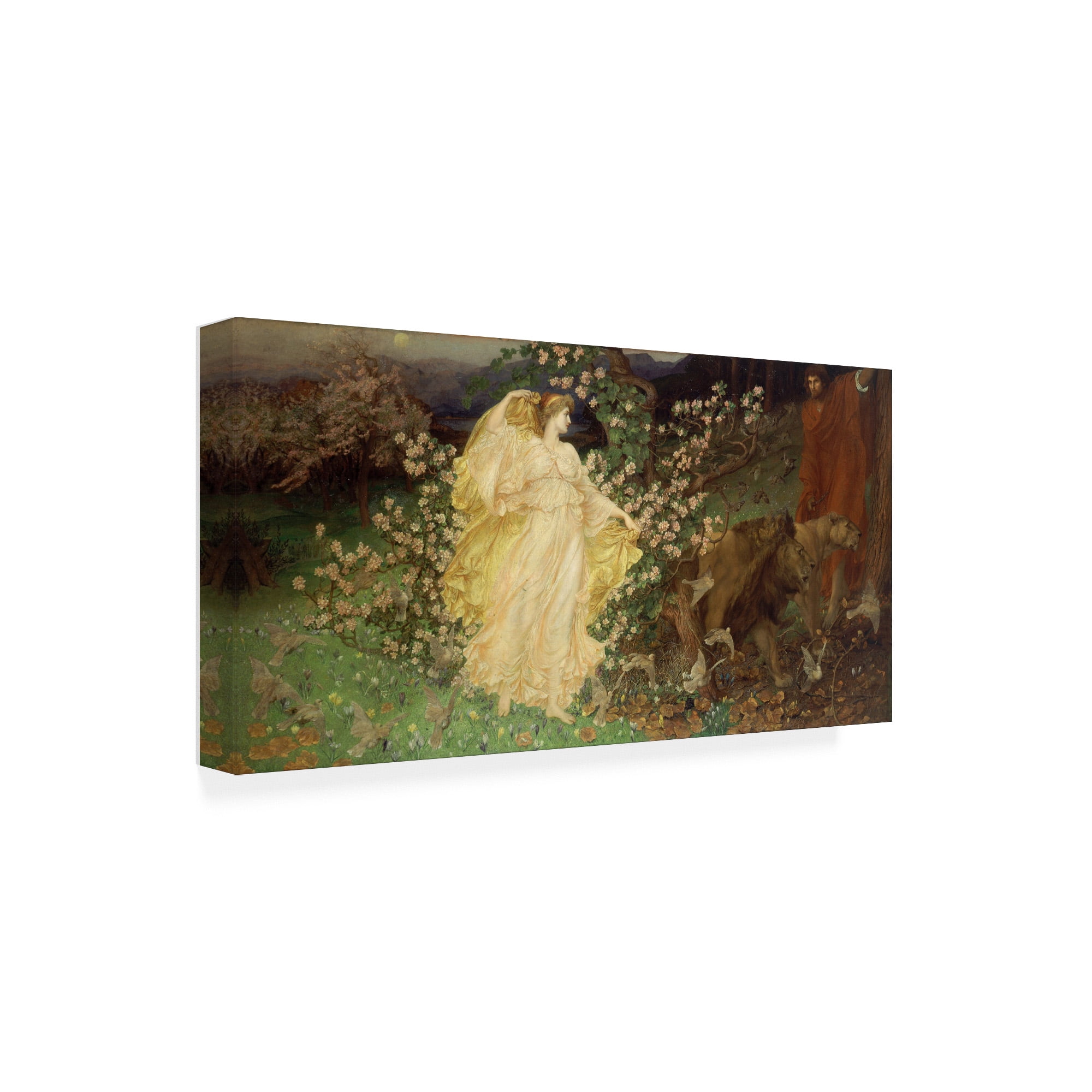 Trademark Fine Art 'Venus and Anchises' Canvas Art by William Blake Richmond