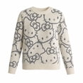 thumbnail image 1 of Suéter Sanrio para Dama, Hello Kitty Gris Talla EG, 1 of 4