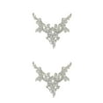 thumbnail image 3 of Youkk Versatile Applique Sew On Beads Trim Patches Transform Clothing With Grace blackish green 2Set, 3 of 6