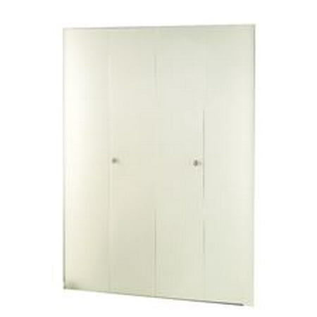 - DUNBARTON THE FLUSH METAL BI-FOLD DOOR, IVORY, 4 PANEL, 72X80 IN.