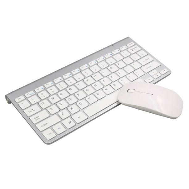 Juego de teclado inalámbrico USB delgado con mouse y mouse para computadora portátil de escritorio Juego de teclado de computadora kenally DZ3757-01B