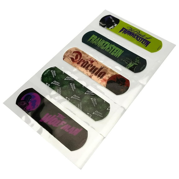 Universal Monsters Fandages Collectible Fashion Bandages | 25 Pieces
