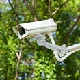 thumbnail image 3 of Camera Support Waterproof Wall Corner Bracket Vertical Pole Mounts with Hoops, 3 of 4