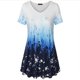 thumbnail image 1 of Vestido degradado Irfora Azul 4XL, 1 of 5