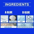 thumbnail image 4 of Ltdhehe Strong Tile Glue For Ceramic & AB For Tile Fix Durable Bonding Solution For Home & Floor Restoration 112ml, 4 of 7
