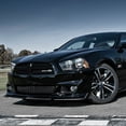 thumbnail image 3 of For 2011-2014 Dodge Charger SRT Painted Black Front Bumper Body Kit Spoiler Lip, 3 of 5