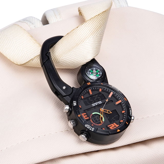 Langgg Portable Mountaineering Wall Watch In Various Colors Multiple Colors To Choose Outdoor Watch blue