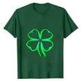 thumbnail image 3 of Mens St Patricks Day Shirt Irish Lucky Shamrock Print T Shirt Clover Saint Patricks Day Short Sleeve Tee Tops, 3 of 4
