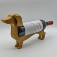 thumbnail image 1 of Creative Dachshund Wine Bottle Holder Kitchen Wine Storage Box Wine Beverage Storage Rack for Bar Home Desktop, 1 of 4