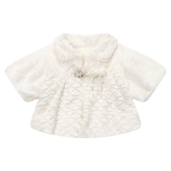 Girls' Waistcoat with Flower Brooch RH1059