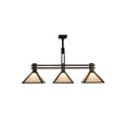 thumbnail image 6 of Meyda Tiffany 181182 Soffe 3 Light 45" Wide Linear Pendant - Copper, 6 of 7