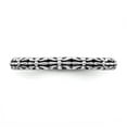 thumbnail image 4 of Solid 925 Sterling Silver Stackable Vintage Antiqued Ring Eternity Band Size 7, 4 of 6