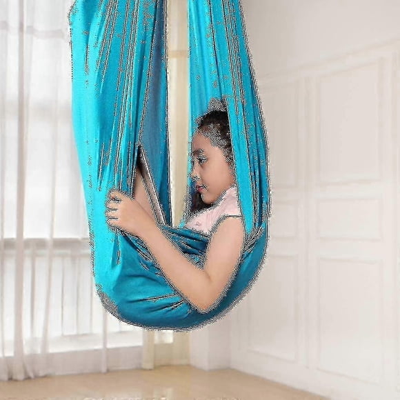 2026 Sensory Therapy Swing For Kids For Indoor Outdoor 360 Kids Swing Hammock Elastic Hug Therapy Hanging Chair