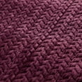 thumbnail image 3 of Mainstays Cozy Textured Plush Throw Blanket, Purple, 50"x60" All Ages, 3 of 6