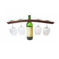 thumbnail image 1 of Barrel-Art WBUT4 4 Glass Wine Holder Butler, 1 of 1