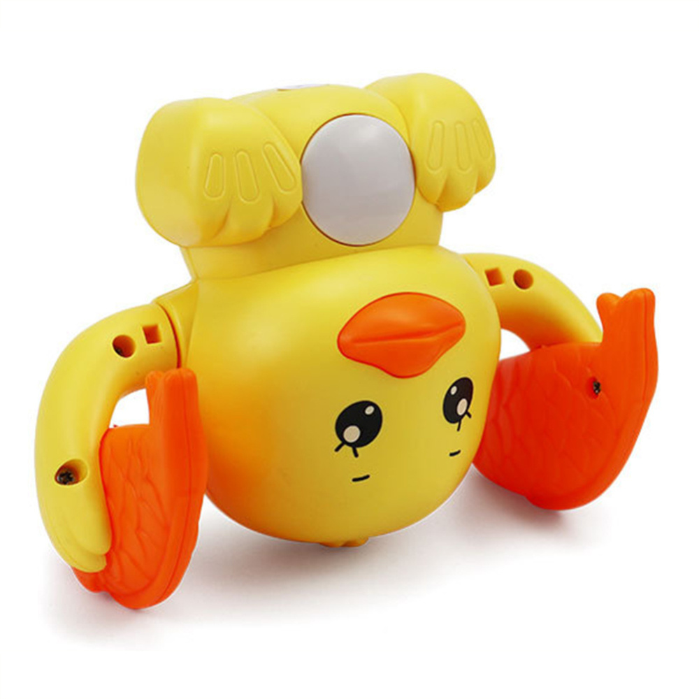 VeliToy Duck/Penguin Walking Somersaults Baby Toys with Light Up and